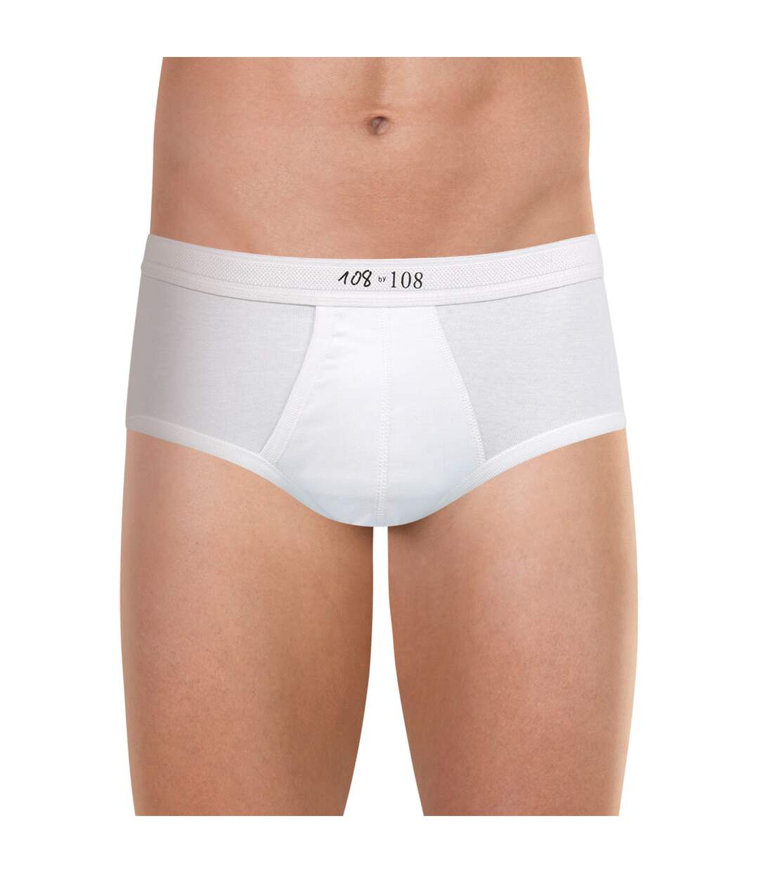 Slip taille haute ouvert Pur coton Premium