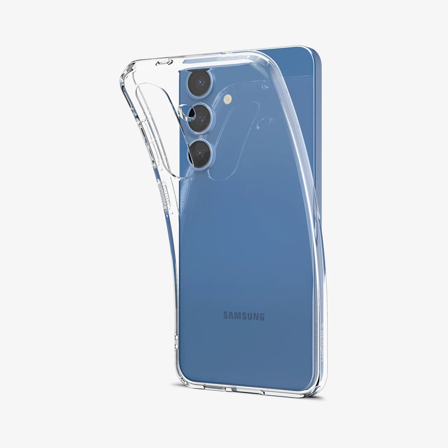 Samsung Galaxy S25  Plus Liquid Crystal Case Gummi Hülle (ACS08974) - Crystal Clear (Transparent)