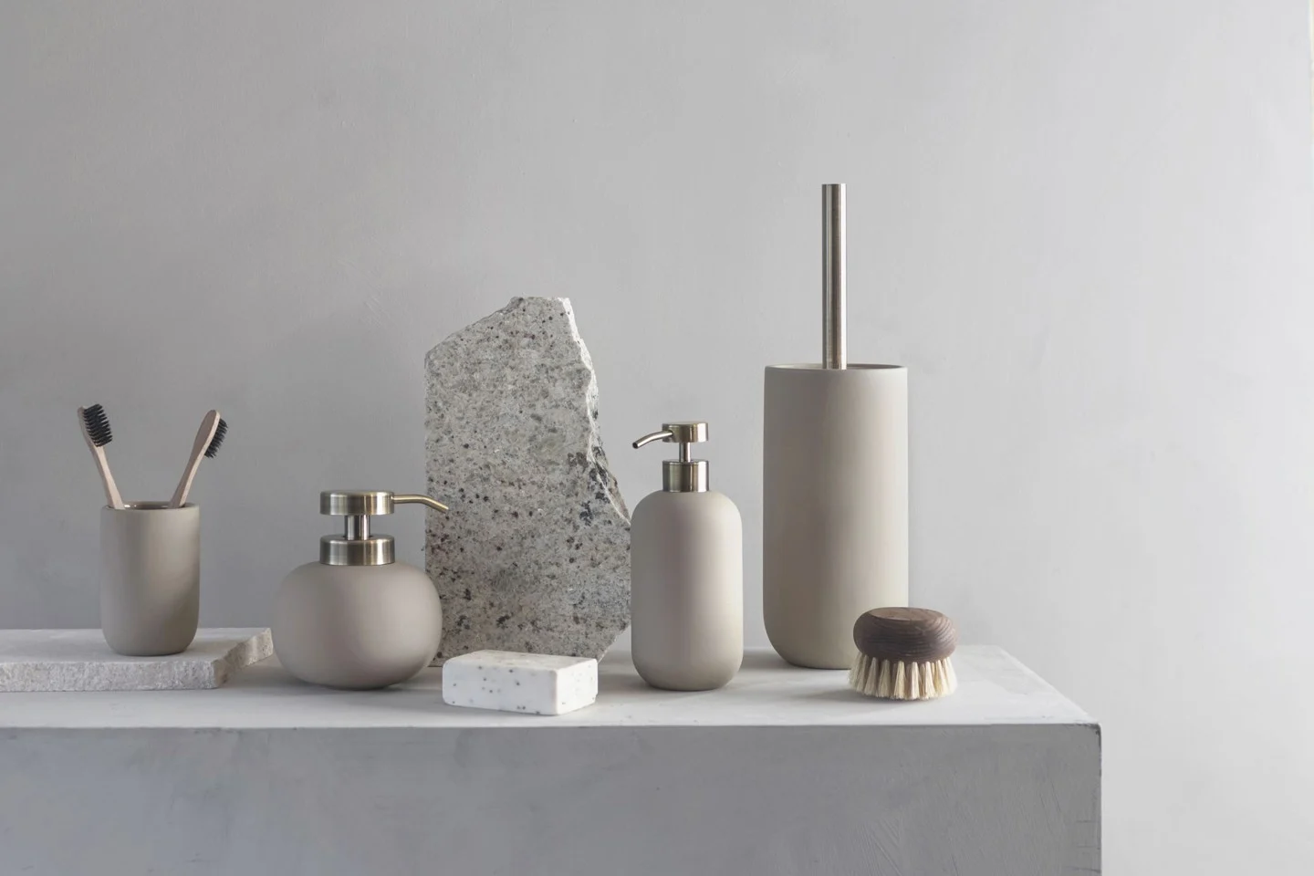 Mette Ditmer - Lotus Toiletbørste - Sand