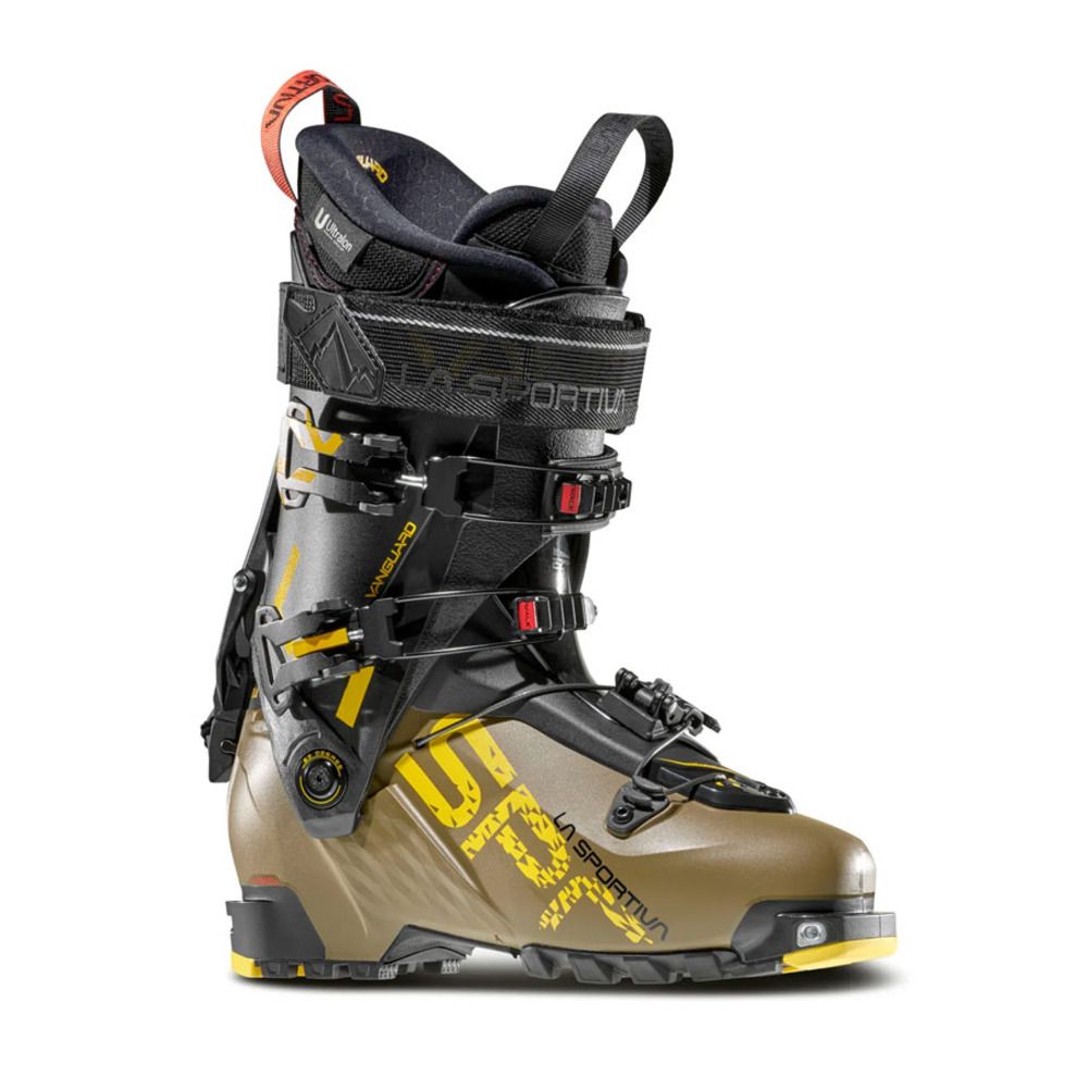 La Sportiva VANGUARD - Chaussures ski Homme turtle/yellow