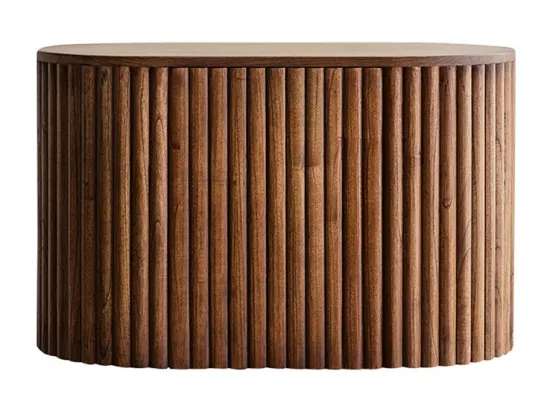 Meuble sous vasque en mindi massif 90 cm