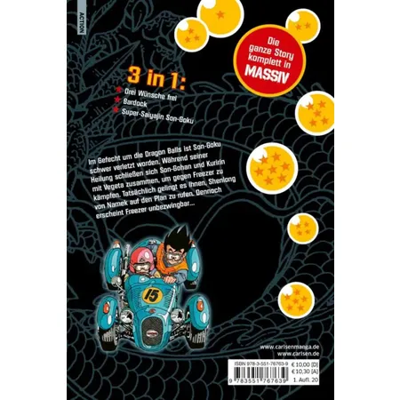 Carlsen Verlag Dragon Ball Massiv 9 von Akira Toriyama