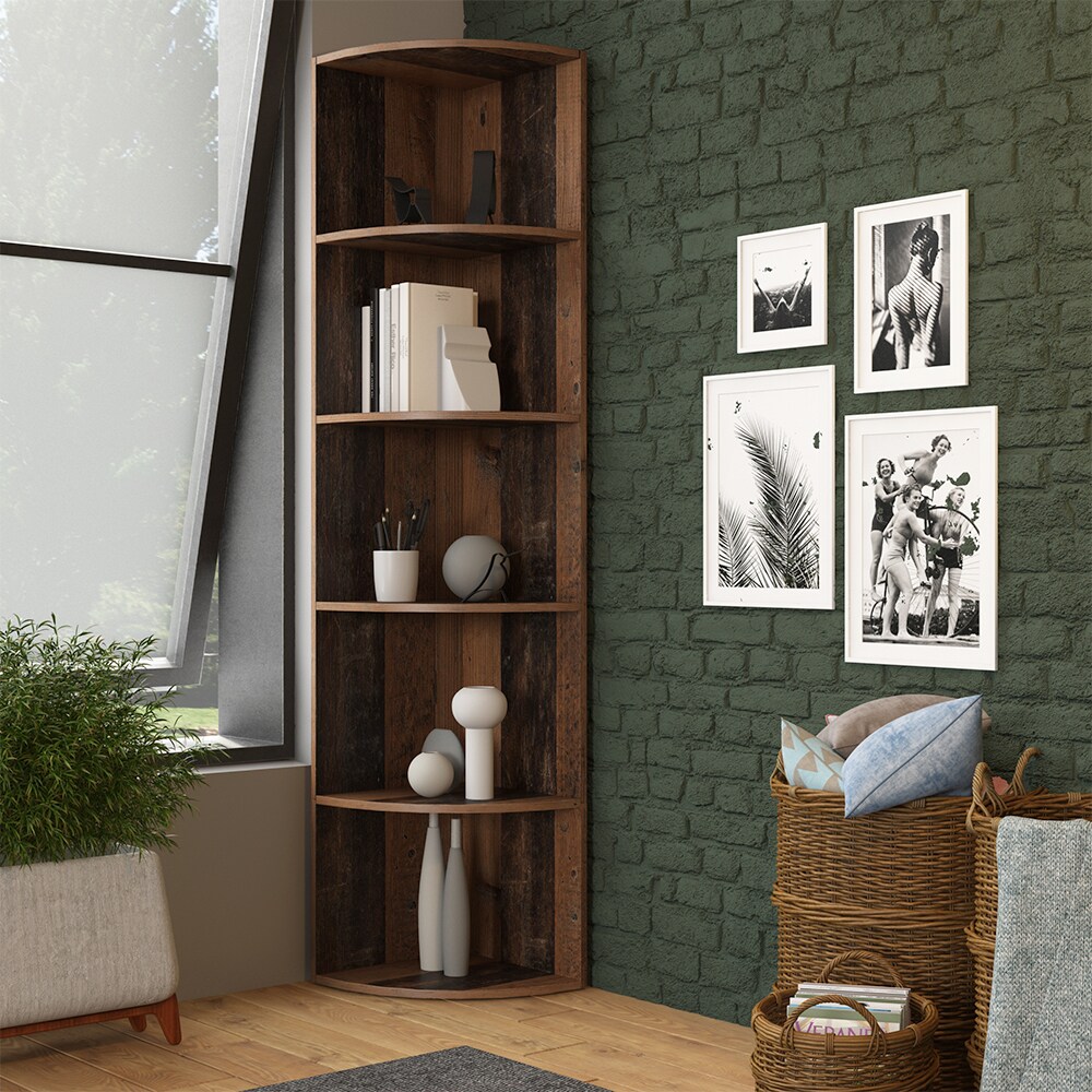 Vicco Eckregal Küchenregal Badregal Ecki 180 x 40 cm Old Style - Wohnzimmer