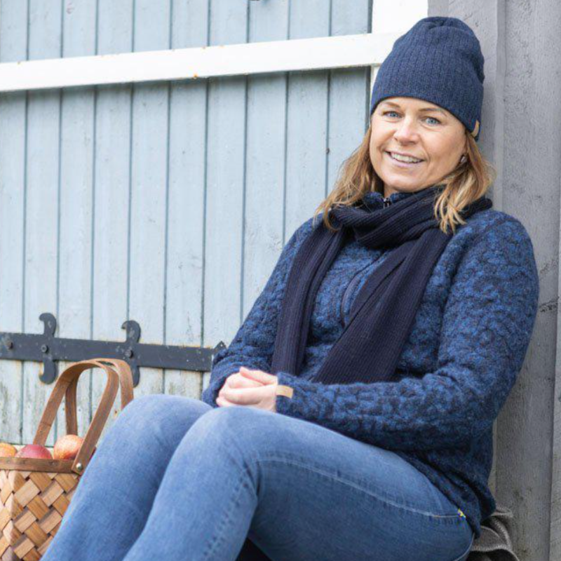 Ivanhoe wollen muts Stormy Hat WB rood