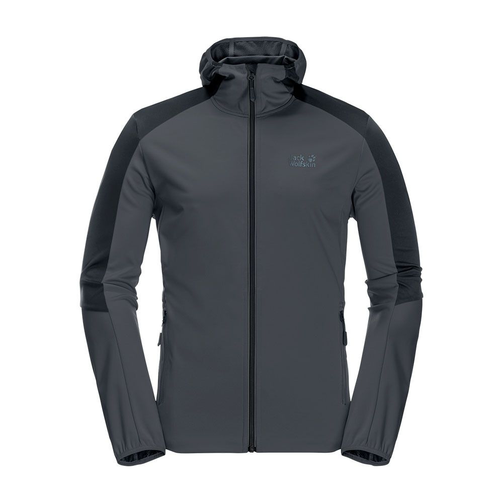 Jack Wolfskin GO HIKE SOFTSHELL - Veste Homme phantom