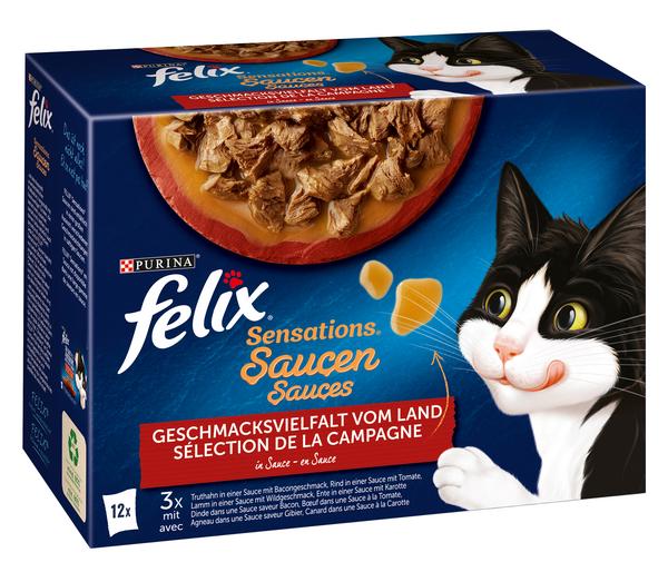 PURINA felix® Nassfutter für Katzen