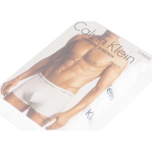 Calvin Klein Jeans - 3 Pack Low Rise Trunks Blanco