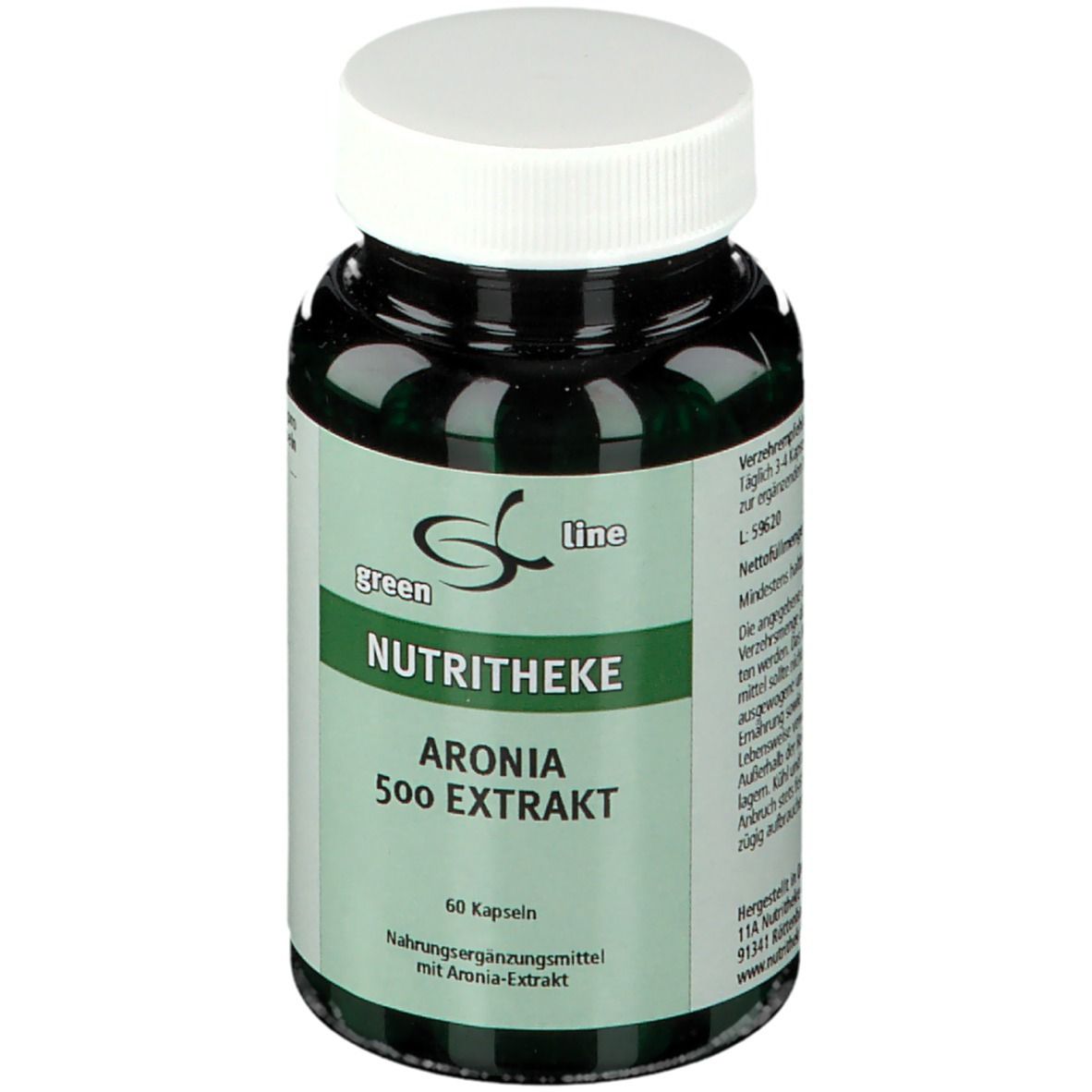 green line NUTRITHEKE ARONIA 500 EXTRAKT