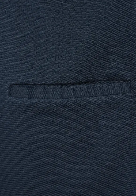 Offener Longblazer - deep blue