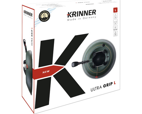 KRINNER Ultra Grip L kerstboomstandaard, max. boomhoogte 2,7 m, max. stamdiameter 12 cm, groen