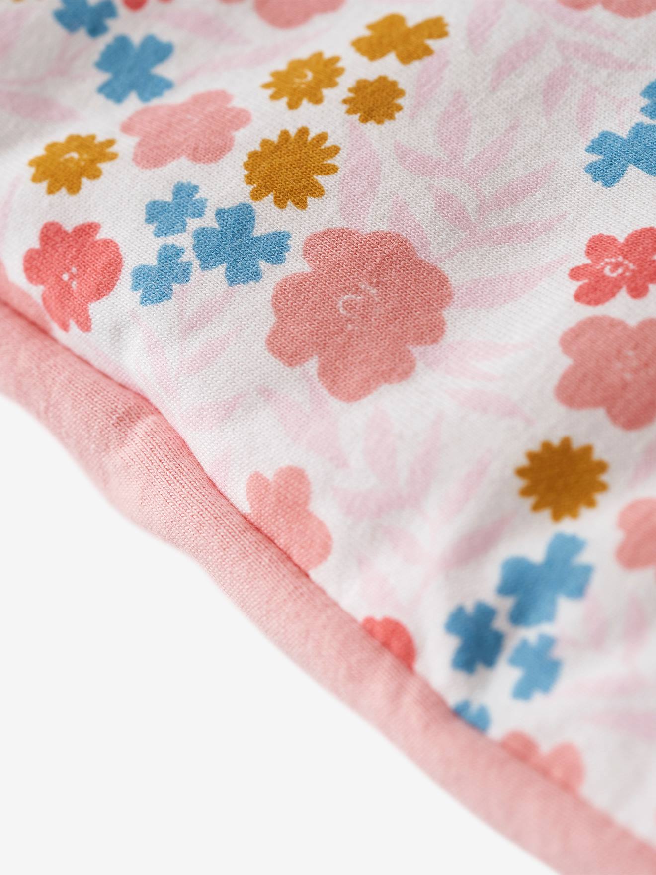 Saco de dormir tamanho médio com estampa de unicórnio rosa