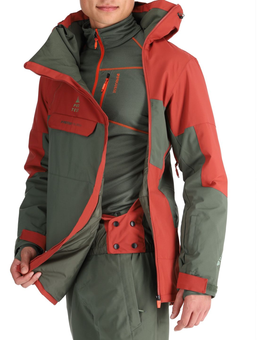 PRTDAZZLE ski-jas heren