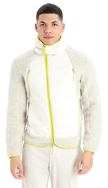 ICEBREAKER - REALFLEECE SHERPA LS ZIP HOOD M