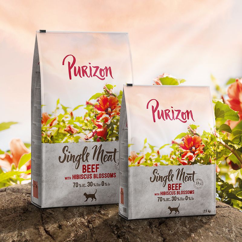 Purizon Single Meat bœuf, fleurs d'hibiscus