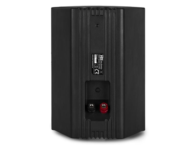 Power Dynamics Installationslautsprecher BGO65 Set Schwarz Wetterfestes Lautsprecher-Paar