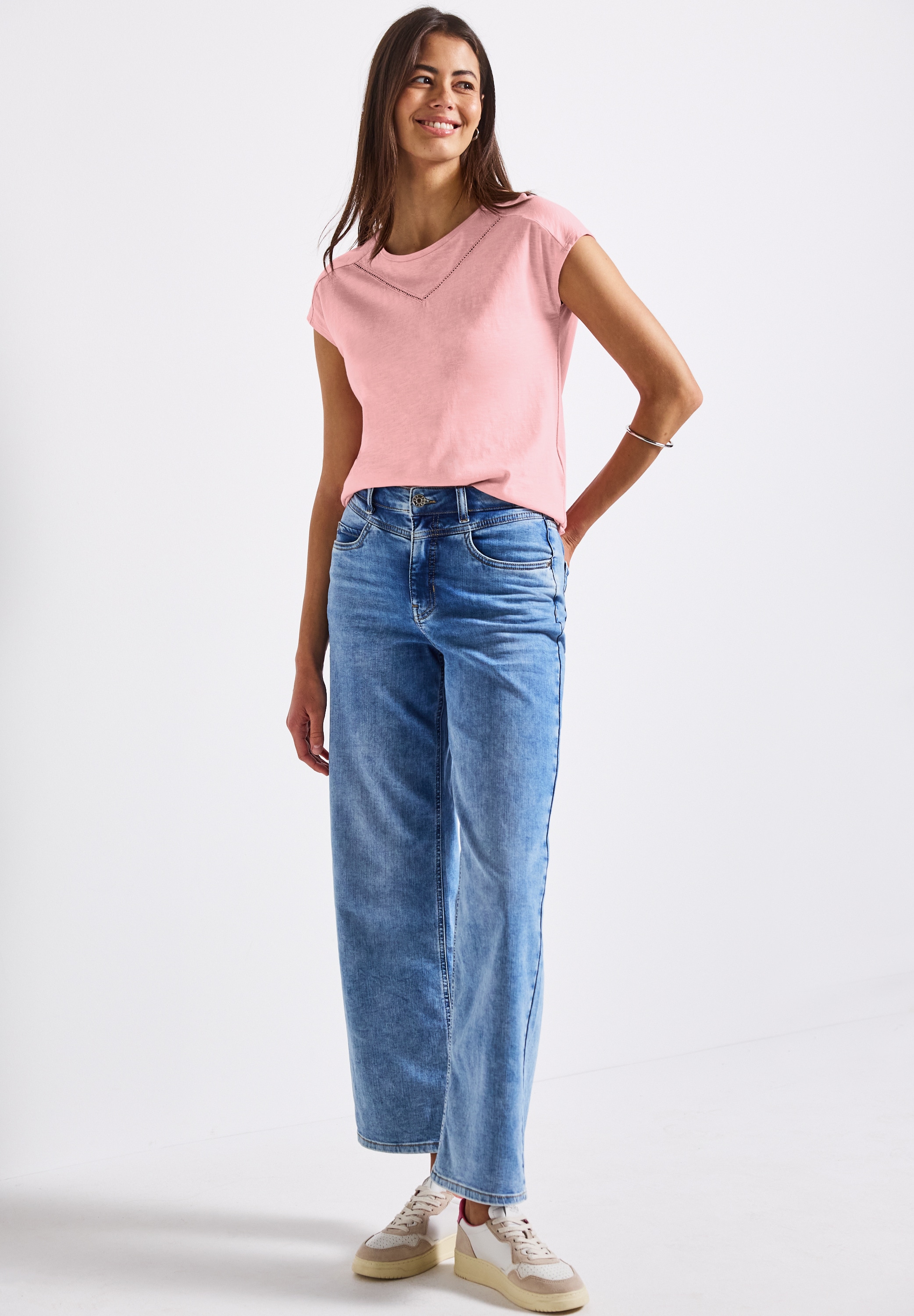 STREET ONE Shirttop , mit Deko-Tape