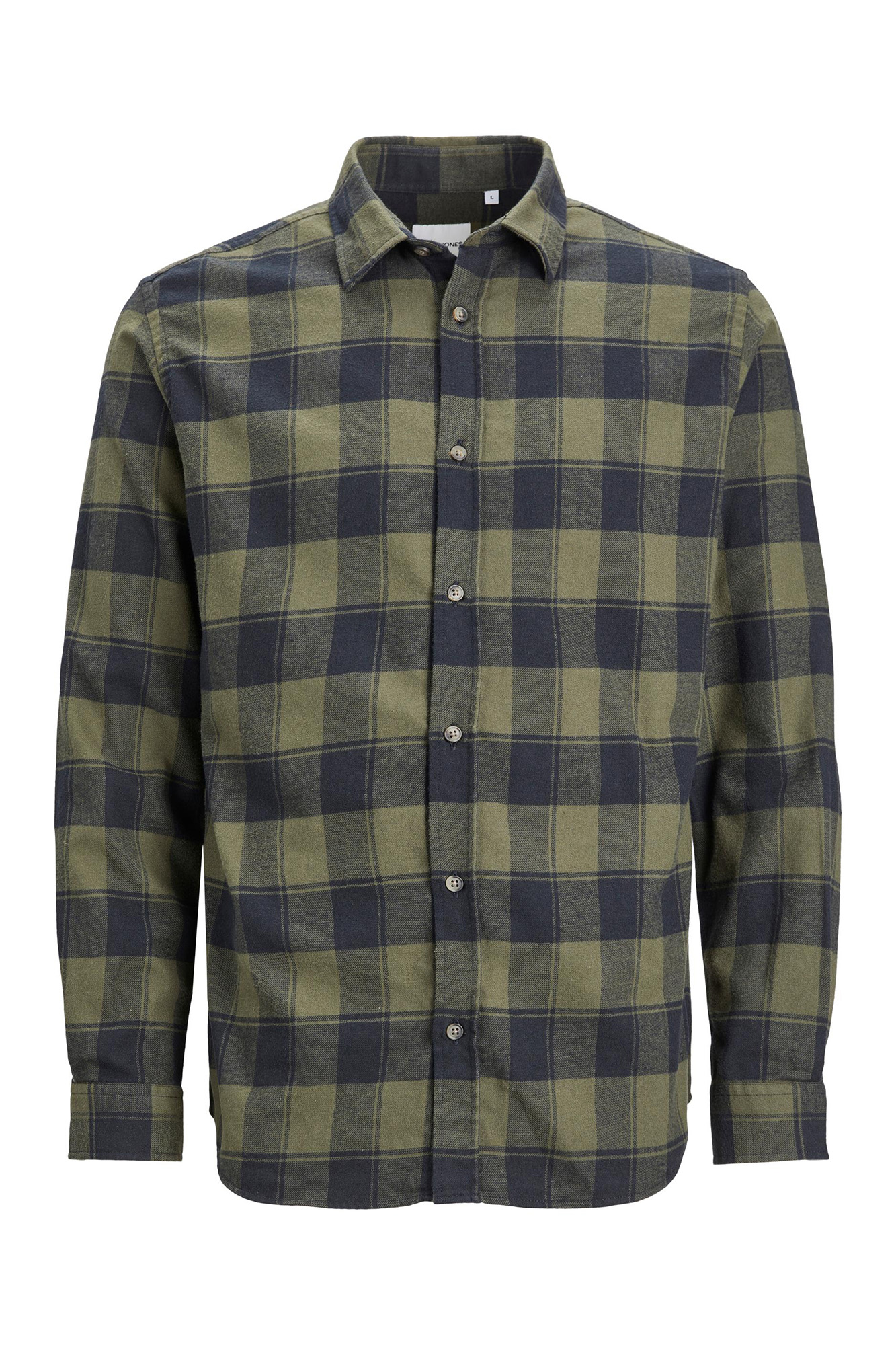Camisa xadrez de corte justo