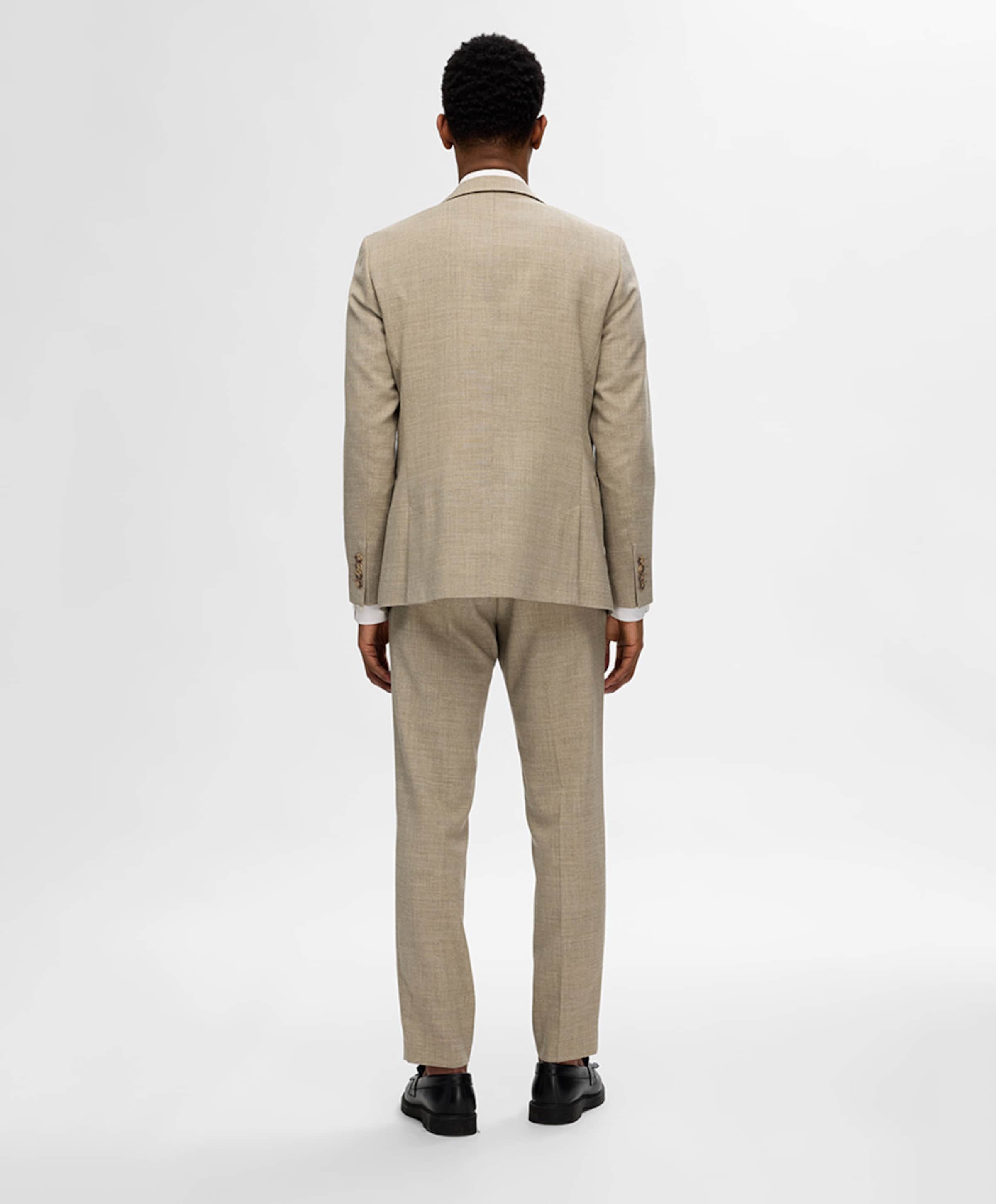 Selected Heren colbert beige