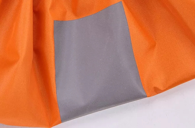 (20L) Reflektierende Rucksack Regenhülle Schulranzen Sicherheits Cape - Orange