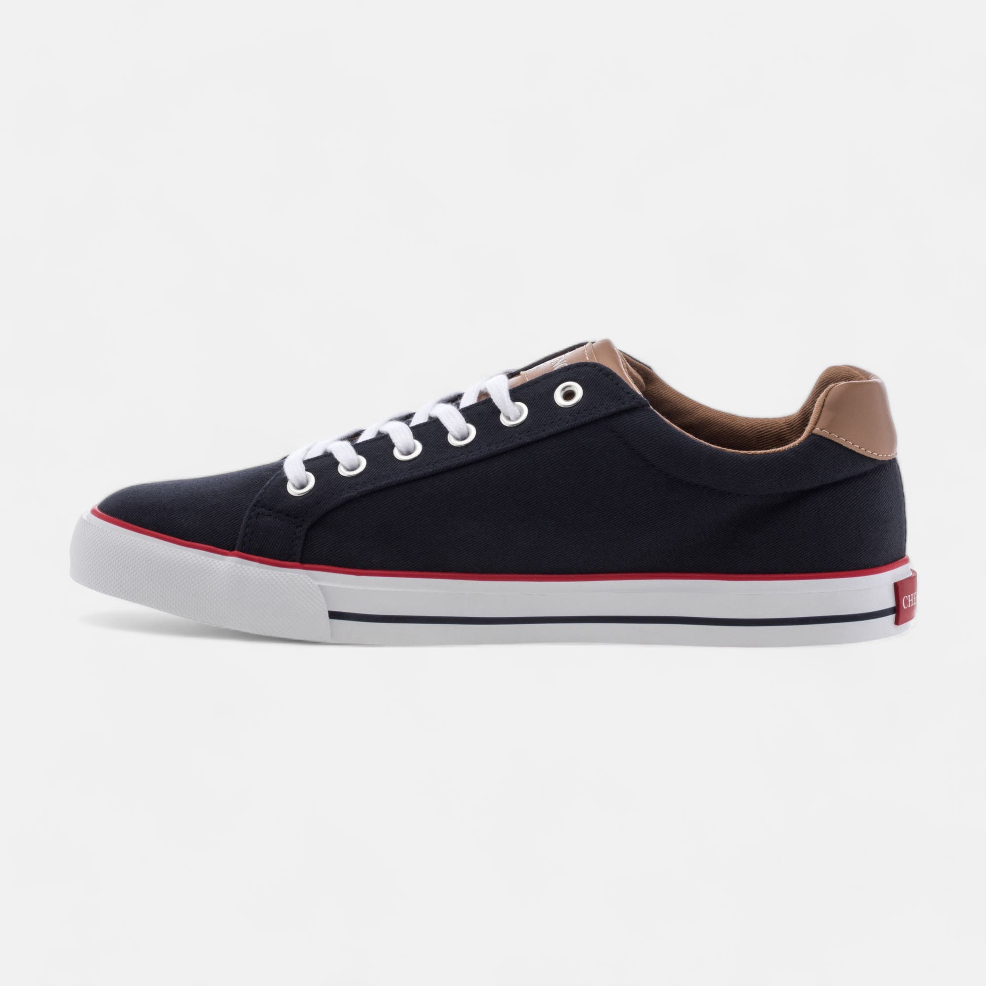 Baskets en toile Homme bleu marine