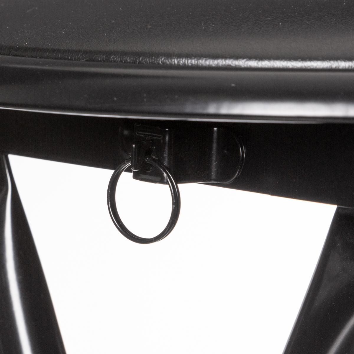 TABOURET PLIANT BASIC NOIR