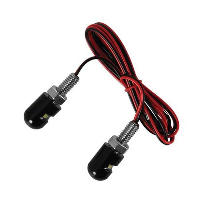 Eclairage de plaque Oxford Halo Bolts Universel - Noir