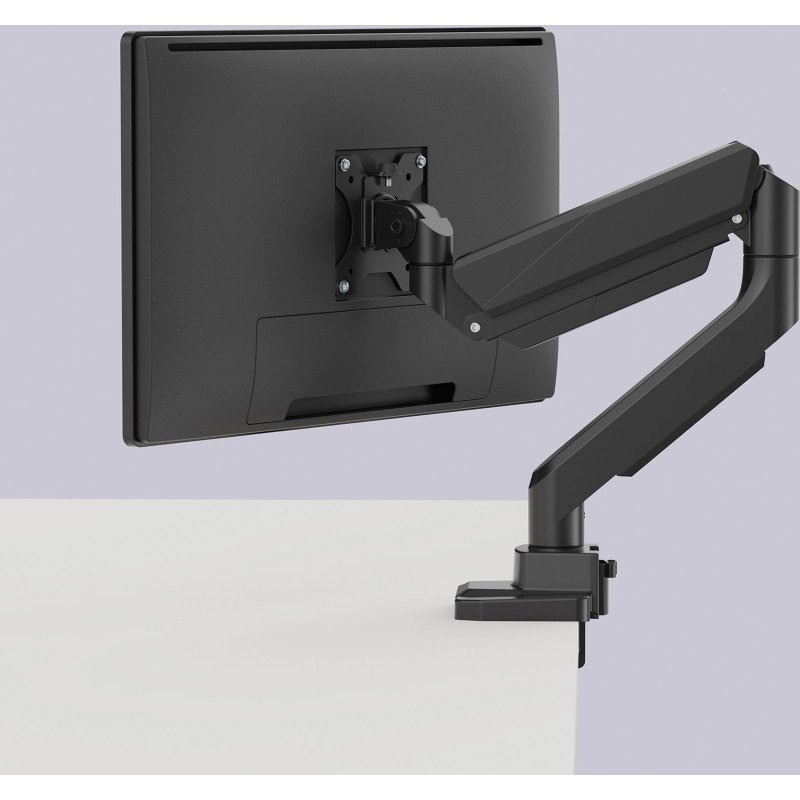 Bras porte écran simple Swing Fellowes noir