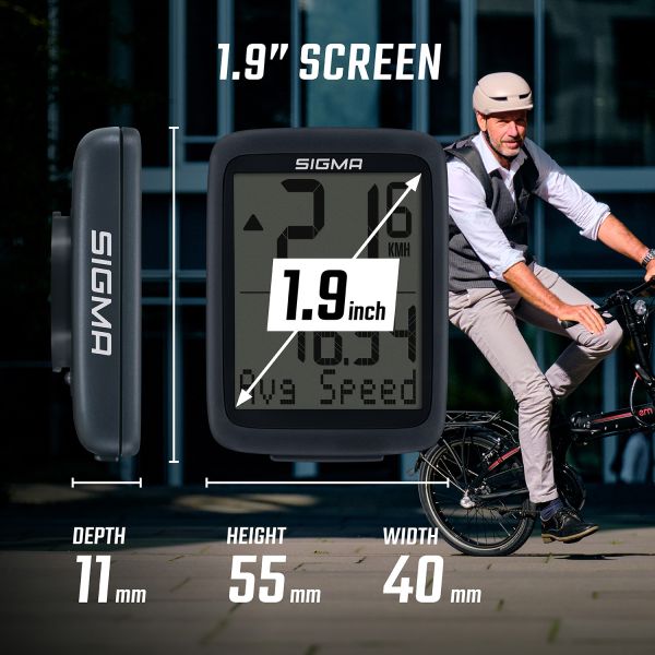 Sigma BC 8.0 Trådløs Cykelcomputer