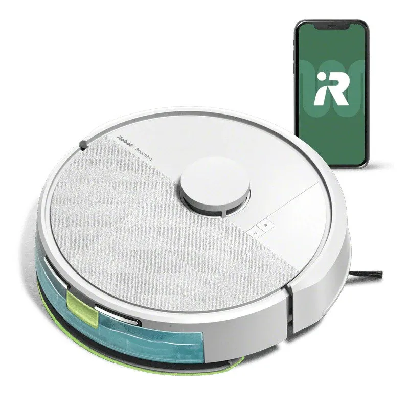 iRobot Roomba 105 Combo Robotstøvsuger med gulvvask - Hvid