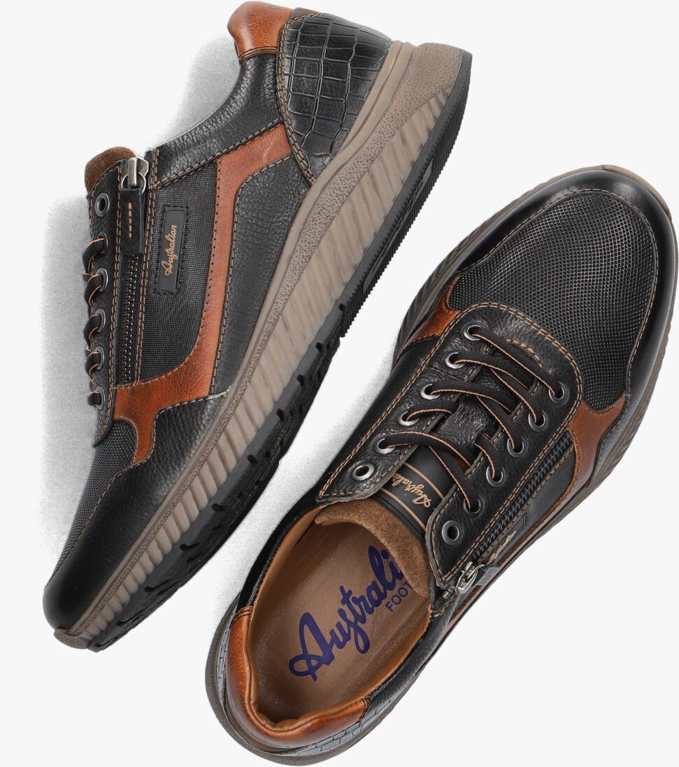 AUSTRALIAN zwarte australian lage sneakers hatchback