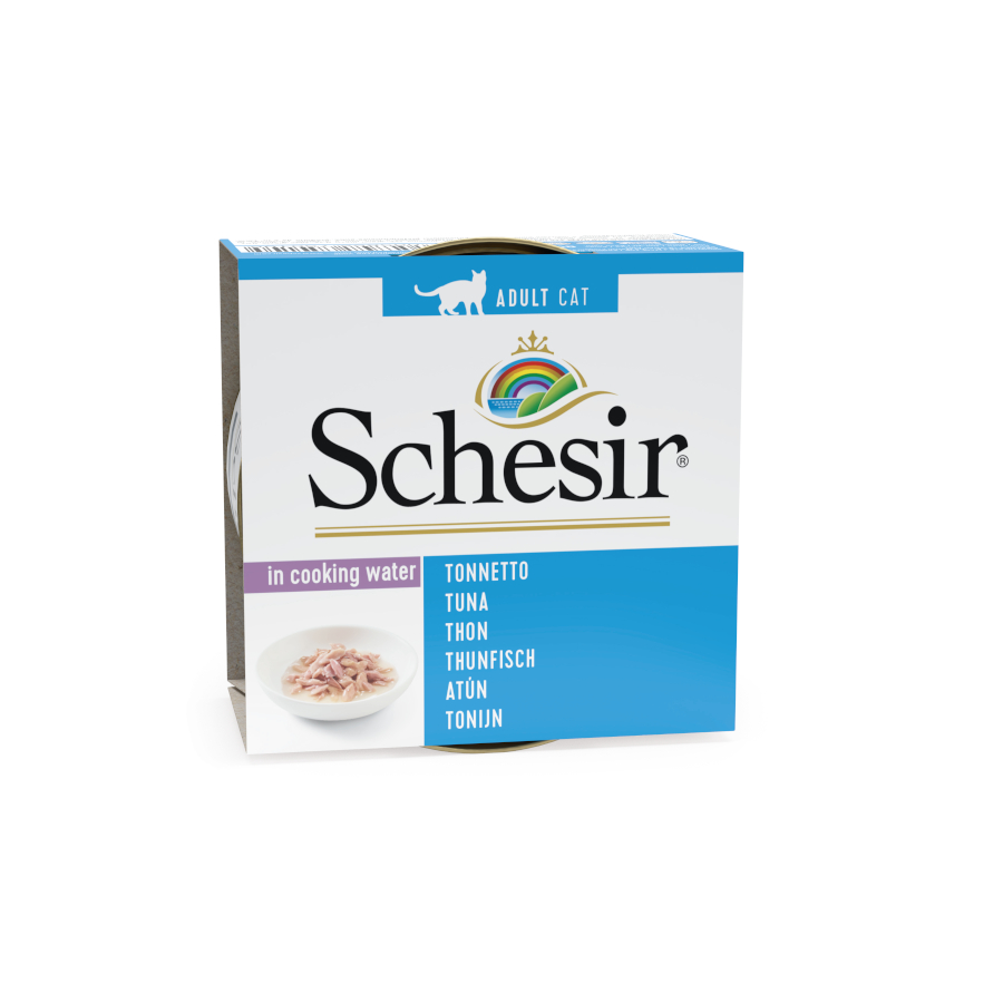 85 g Schesir Adult Atún lata para gatos