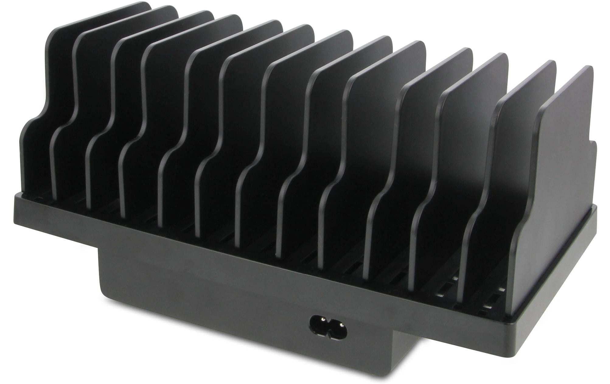 12 Port USB-C SmartCharge 144 W mit Halterung<br>USB-C Power Adapter mit GaN-Technologie für Tablets und Smartphones