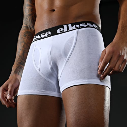 Lot De 3 Boxers SHAY0614 Noir Gris Chiné Blanc
