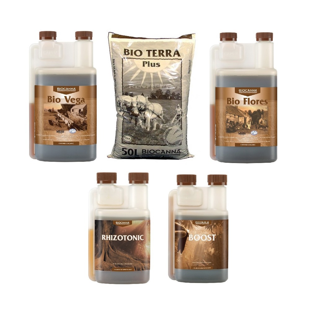 Pack bio terra plus 50 litres + engrais et booster