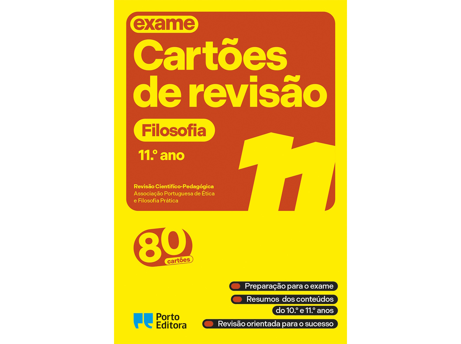 LIVRO CARTÕES DE REVISÃO - LIVRO FILOSOFIA - 11.º ANO