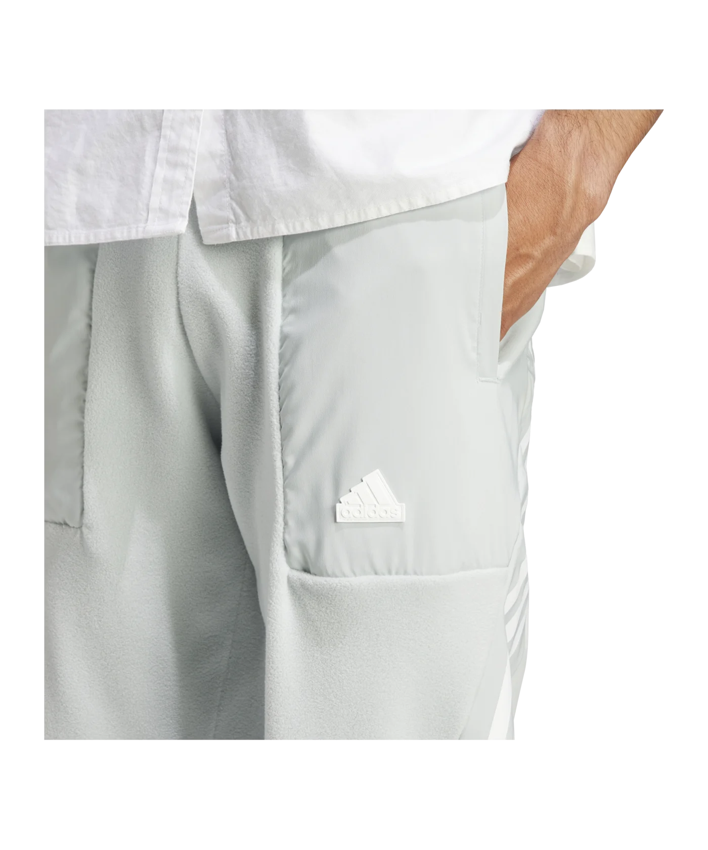 adidas Future Icons 3S Jogginghose Grau