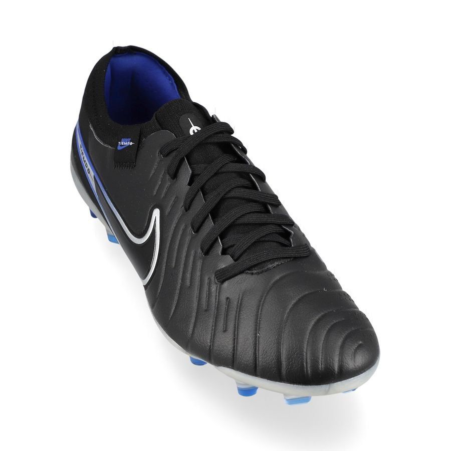 Nike Tiempo Legend 10 Pro FG Shadow - Noir/Chrome/Bleu