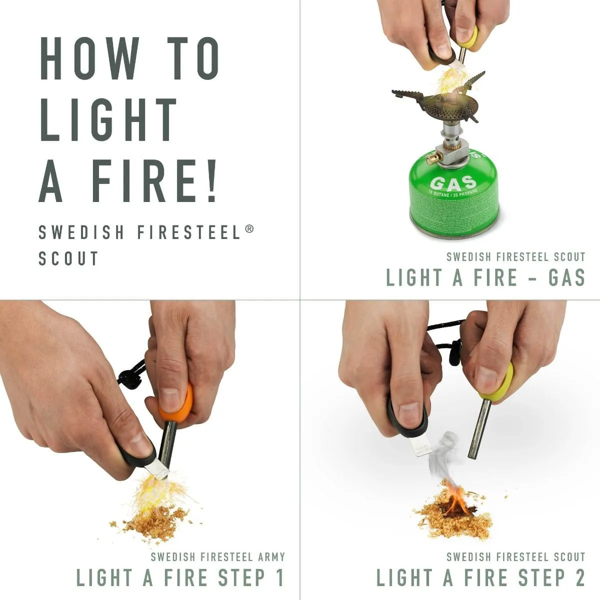 Light My Fire Firelighting Kit Bio Hazy Blue/Rusty Orange