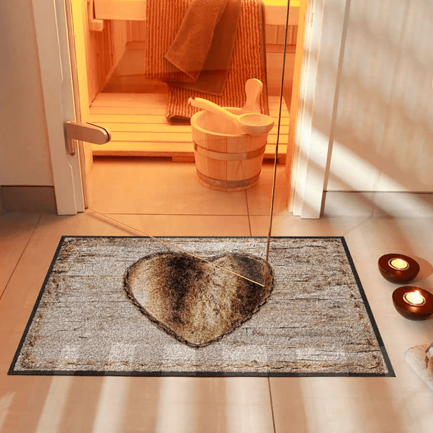 Fussmatte Chalet Heart