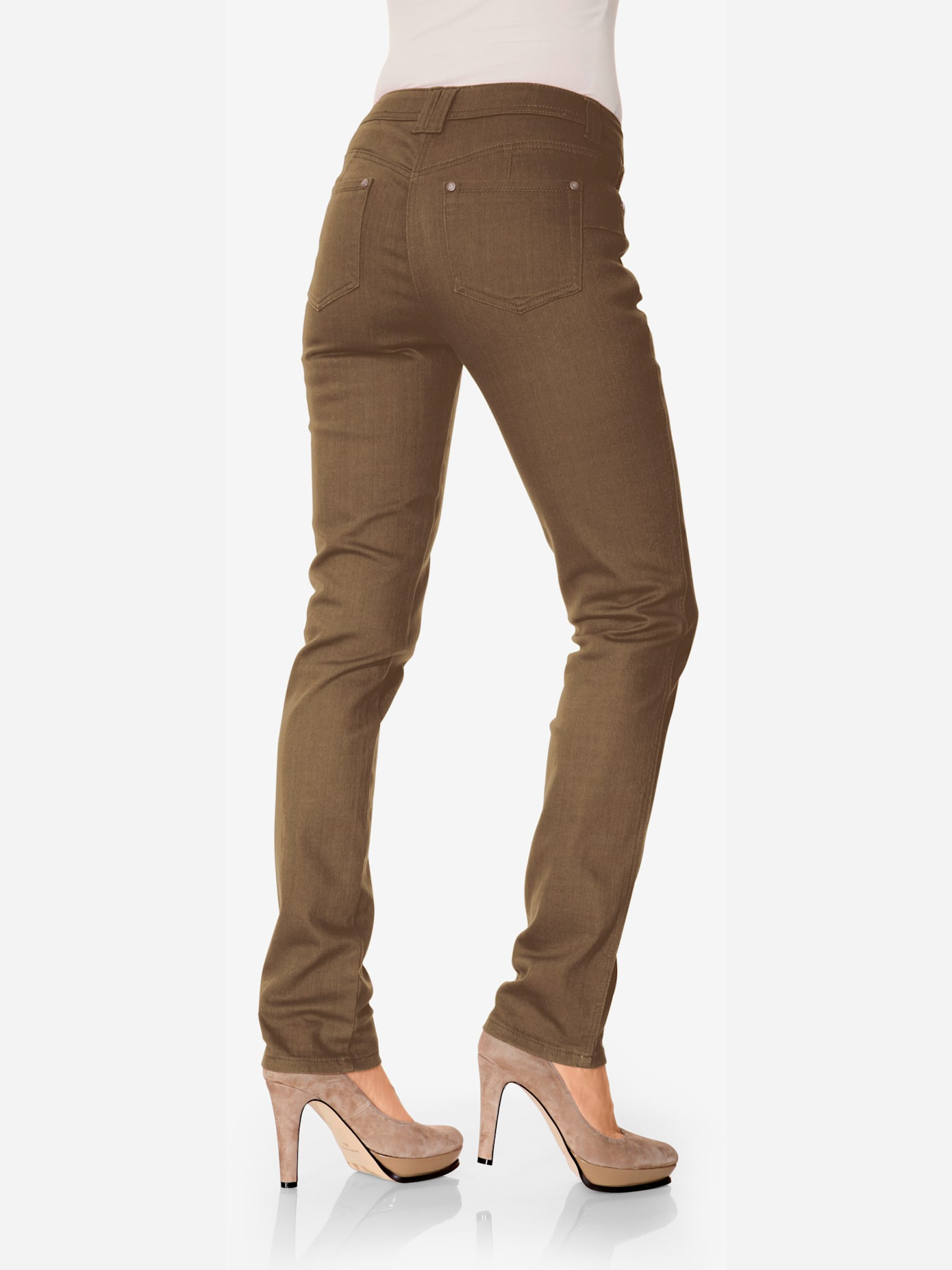 Pantalon push-up coupe skinny