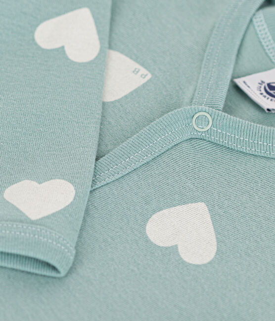 Pyjama bébé sans pieds imprimé en coton