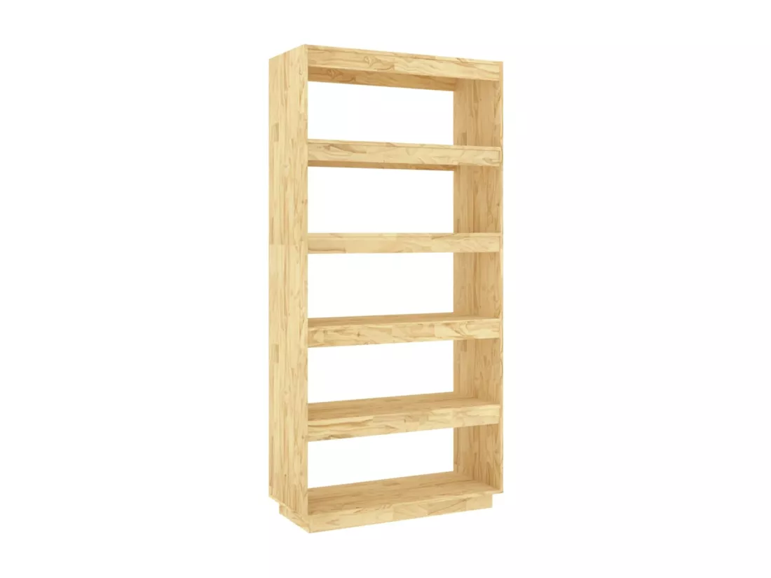 Bibliothèque/Séparateur de pièce 80x35x167 cm Pin massif