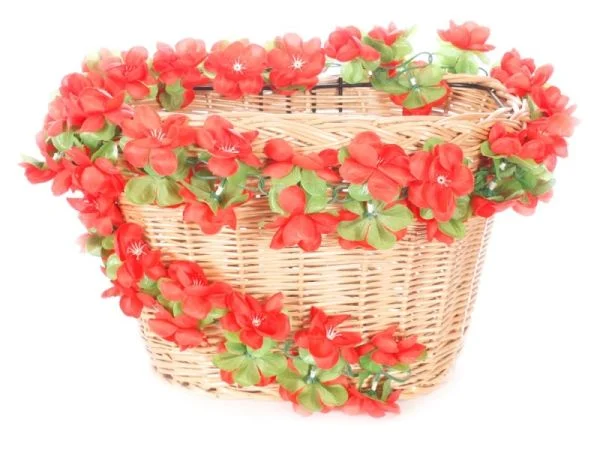Basil Garland Blomsterkrans, Rød