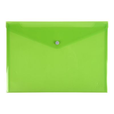 Exacompta Iderama - Pochette enveloppe - format A4 - bouton pression - disponible dans différentes couleurs