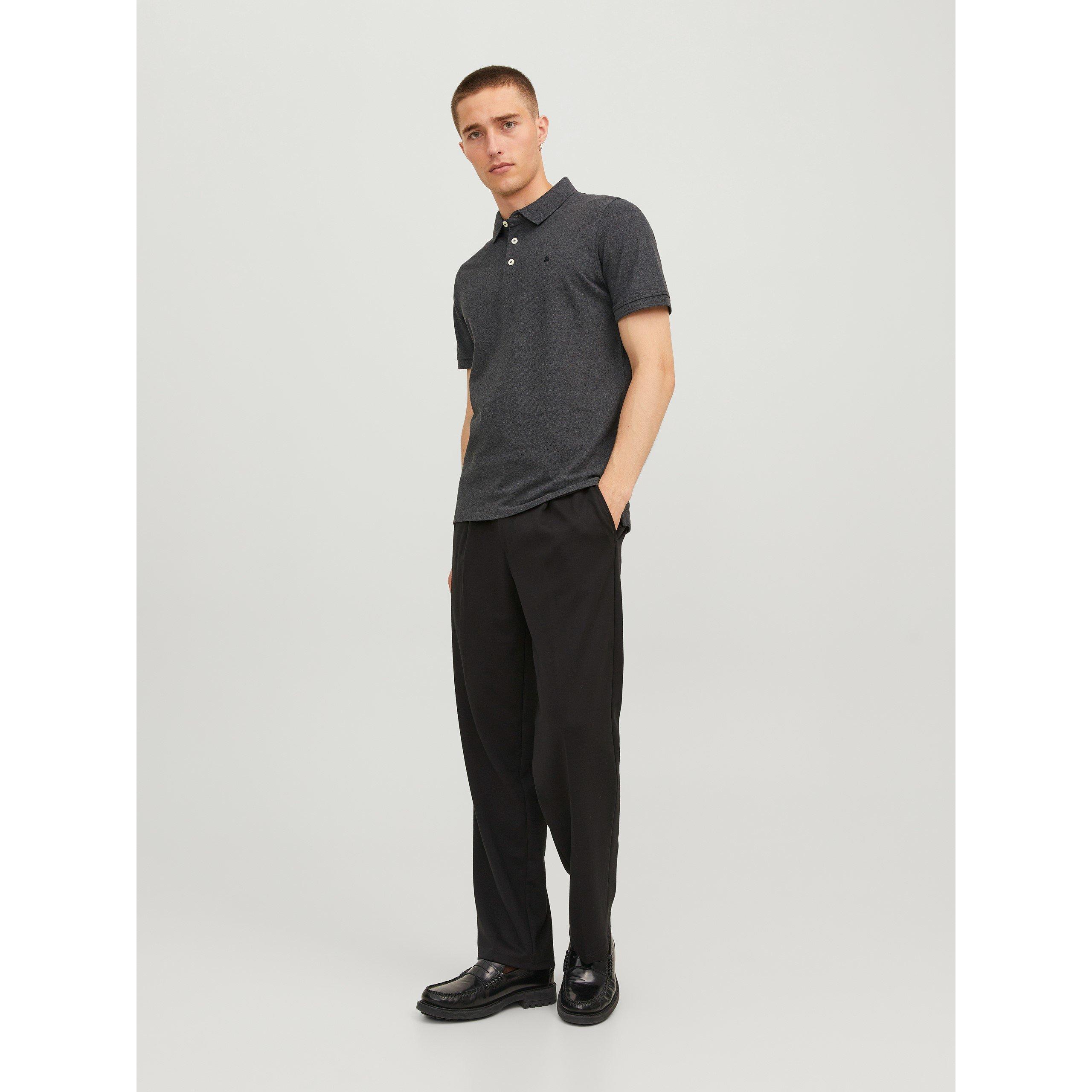 Jack and Jones Paulos Tipped Pique Short Sleeve Polo Shirt