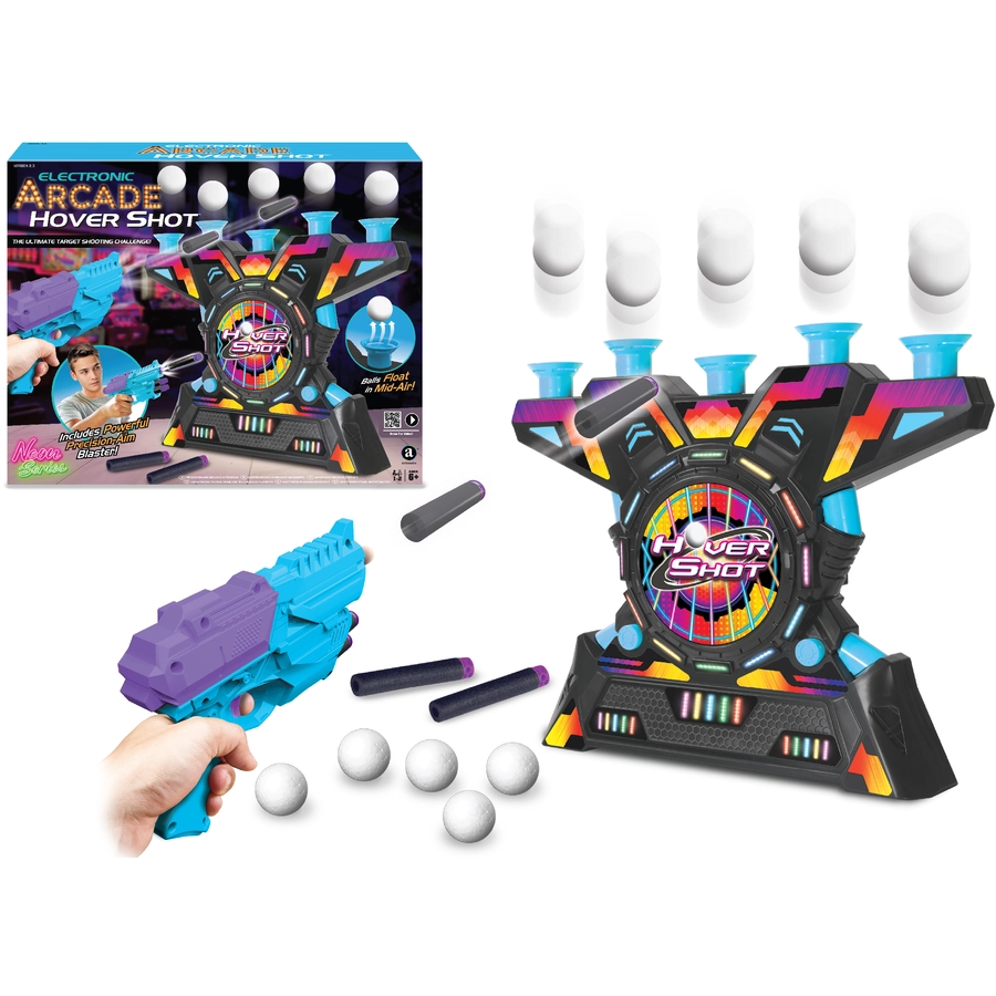 Merchant Ambassador Electronic Arcade Hover Shot NEON bunt