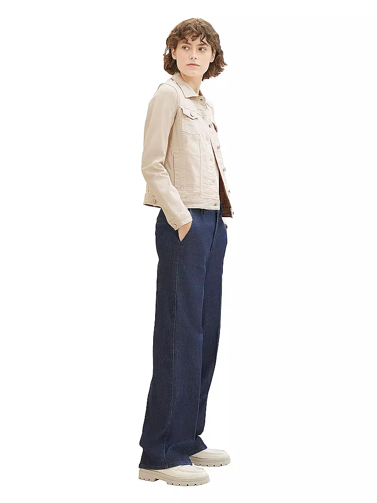 TOM TAILOR Jeansjacke beige