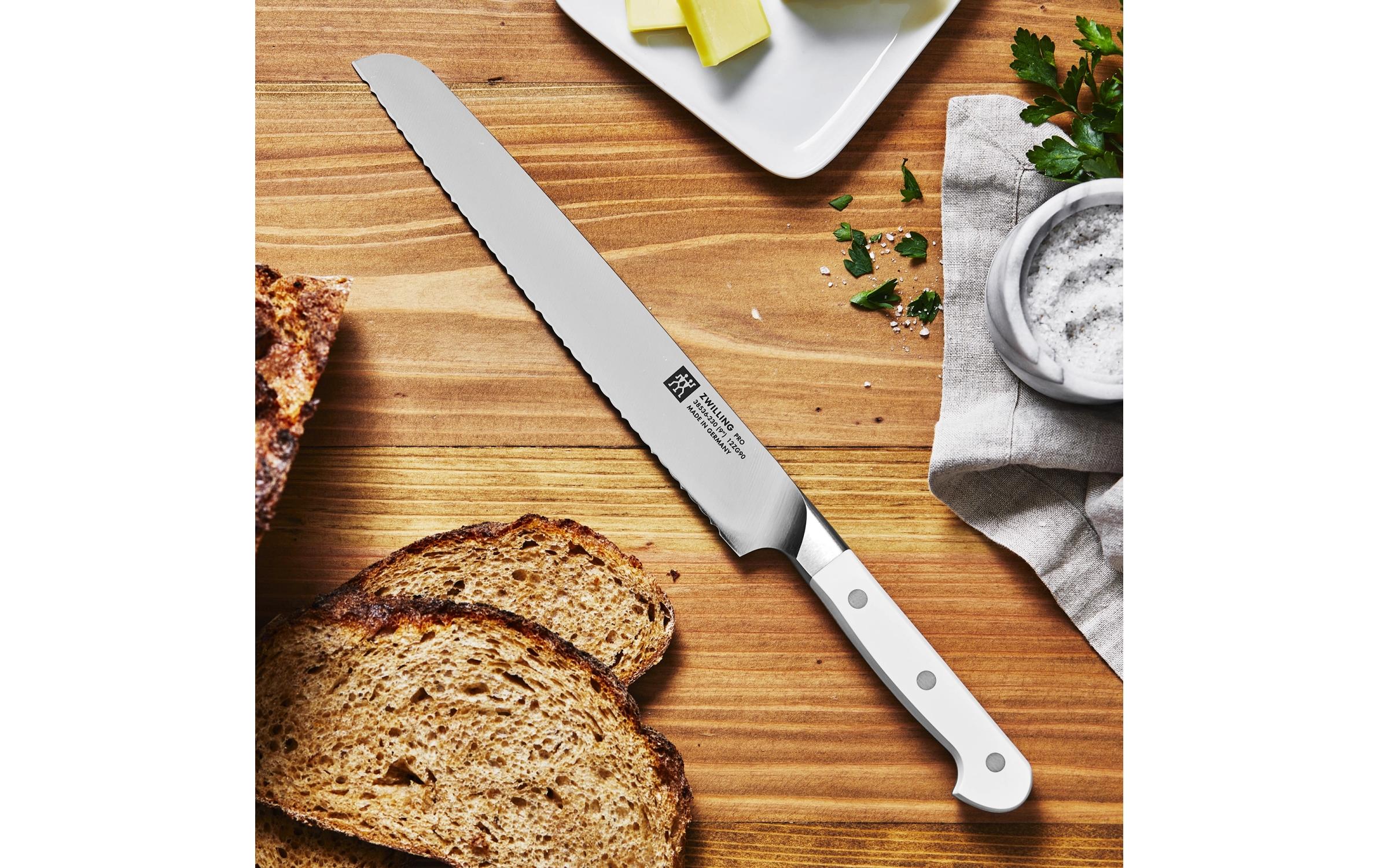 Küchenmesser Pro le blanc 23 cm<br>Brotmesser