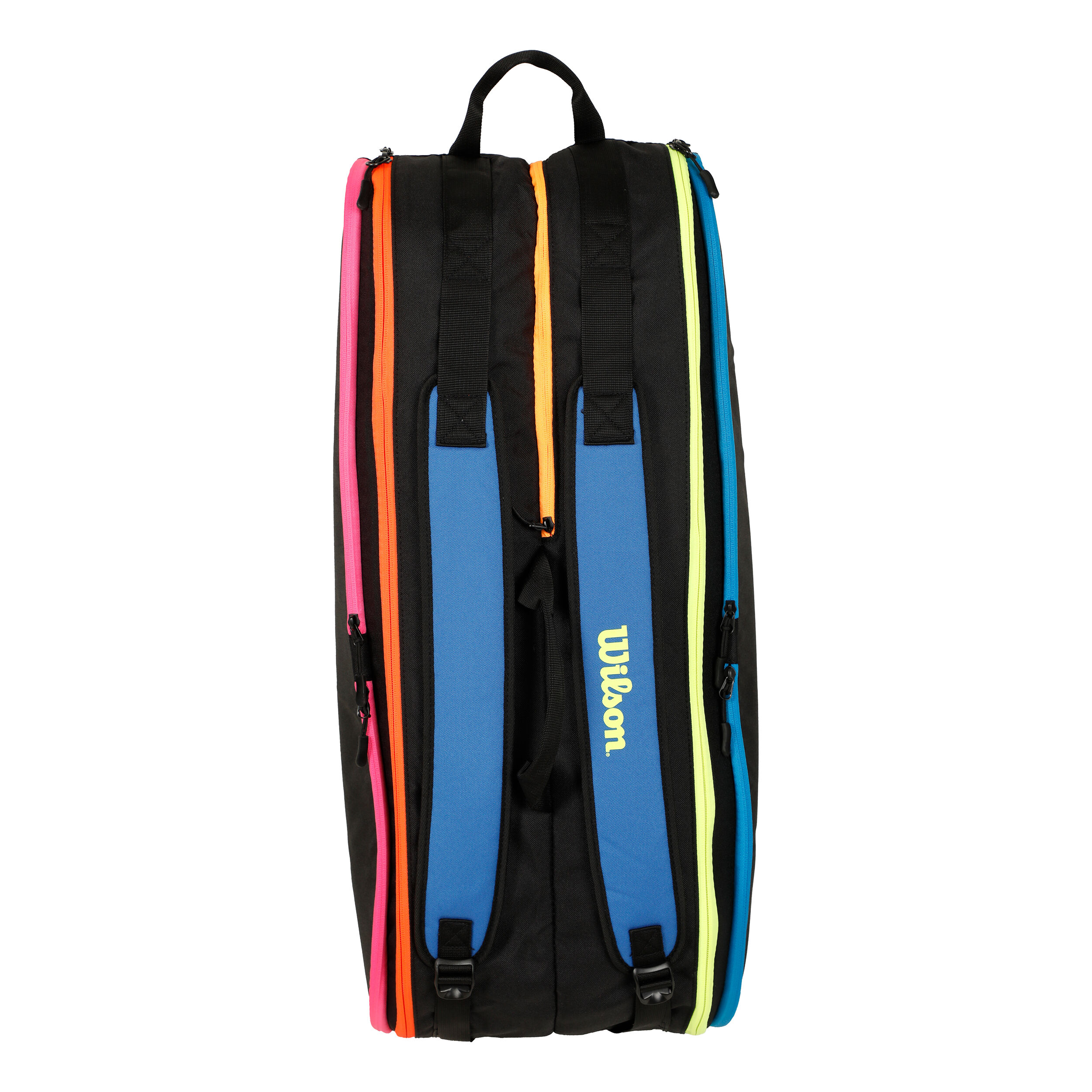 Wilson Team Neon Collection Housse De Raquette Lot De 12 Edition Spéciale - Noir