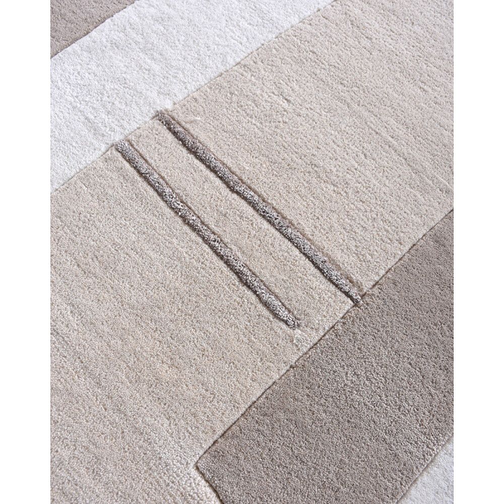 GULVTEPPE WODONGA ULL/VISKOS 160X230CM BEIGE